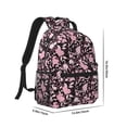 thumbnail image 2 of Disketp Daisies Flowers Backpack - Comfortable Daypack with The right laptop for you Spacious Main Compartment & other poket - {designName} print, 2 of 6