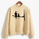 thumbnail image 4 of ICHUANYI Clearance Fashion Women's Casual Printing Loose Long Sleeve Ladies Sweatshirts Tops(Yellow, L) ICHUANYI WER2023081507019, 4 of 4