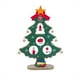 thumbnail image 1 of Mini árbol de Navidad Fiudx Papá Noel muñeco de nieve columpio de madera decoración de fiesta, 1 of 2