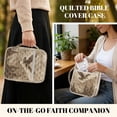 thumbnail image 4 of ZUXONGSY Eagle Snow Mountain Print Bible Cover Case for Women Quilted Bible Protector Large ChuZU Bag with Pen Holder Carrying Book Case for Religious, 4 of 7