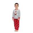 thumbnail image 3 of BSongo Christmas Family Matching Pajamas Set Santa Claus Family Sleepwear Nightwear for Mom Dad Kids Dog, 3 of 10