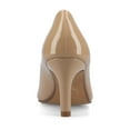 thumbnail image 4 of Journee Womens Scylee Slip On Stiletto Pointed Toe Pumps, Widths Available, 4 of 9