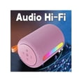 thumbnail image 1 of Bocina Portátil Cilíndrica Premium - Bocina Bluetooth de 52mm de Rango Completo - Bocina Portátil Bluethooth con Luz Ambiental Artística - Bocinas Bluetooth con Sonido Estéreo Envolvente,204356346, 1 of 10