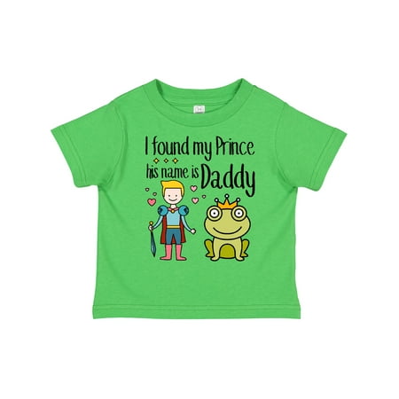 

Inktastic I Found My Prince Daddy Gift Toddler Boy or Toddler Girl T-Shirt