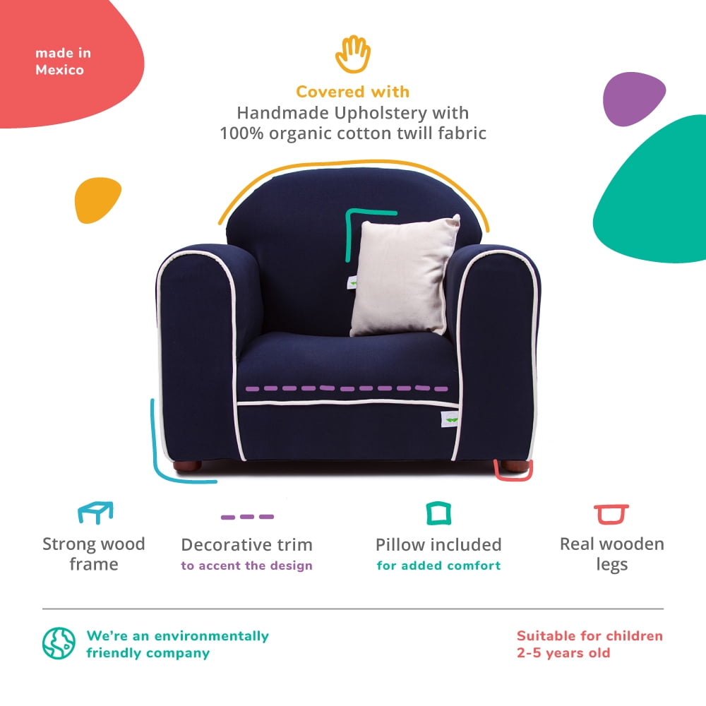 Keet Premium Children's Chair, Navy