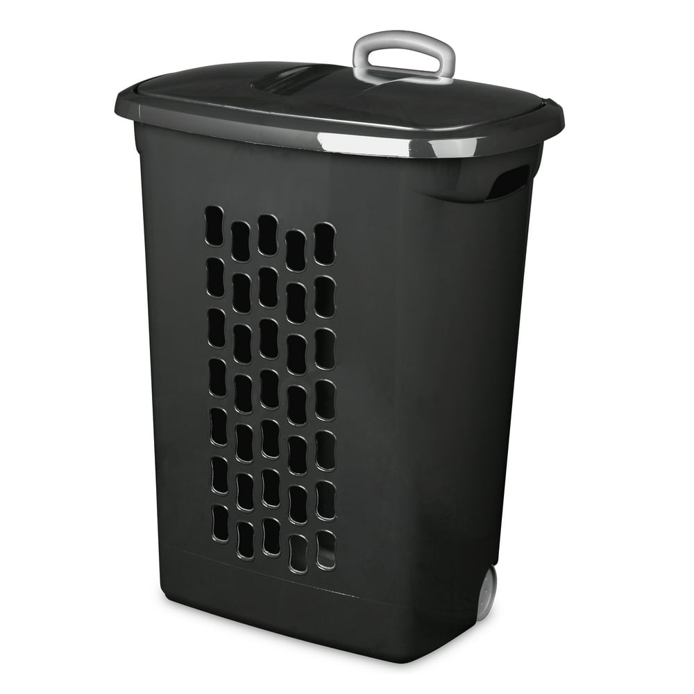 Sterilite Wheeled Laundry Hamper, each