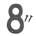 thumbnail image 4 of Placa de puerta de número Digital de Metal, decoración de placa de señal de apartamento de casa de pasillo interior, 4 of 5