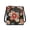 Floral Mandala, variant on HELLHERO Golden Retriever Print Shoulder Bag, Durable Multiple Zipper Pockets PU Leather Ladies Crossbody Purse for Everyday Use and Travel