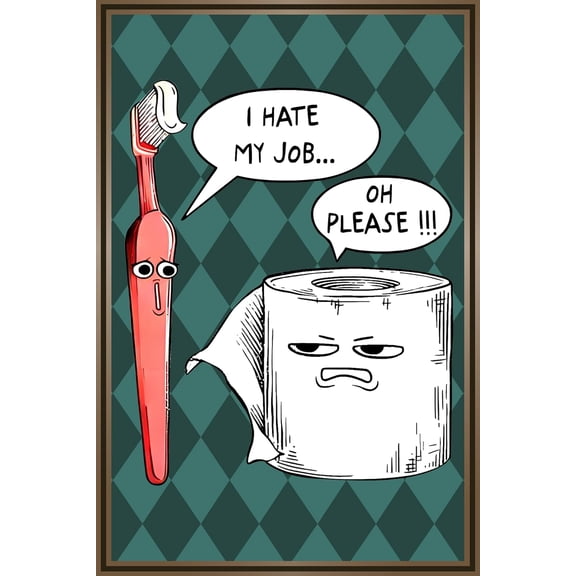 Bad Smell Humorous tin sign,Funny Bathroom tin sign 8 x 12 Inch (9664)