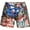 Multicolor, variant on SSLR Womens Swim Shorts Pants Causal Hawaiian Shorts High Waist Flamingos Shorts
