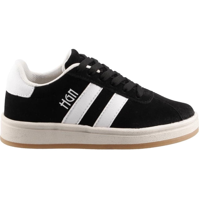 Tenis HGN Niño Moda Comodos Casual negro 21