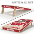 thumbnail image 6 of YouTheFan NCAA Wisconsin Badgers 2' x 4' Cornhole Game, 6 of 6