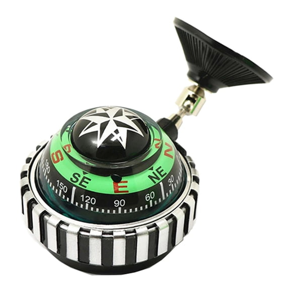 Brújula portátil para tablero de instrumentos de automóviles, para vehículos, barcos, camiones, accesorios para autos, navegación de , adorno