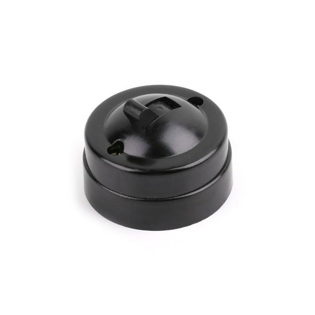 Retro Singlecontrol Switch Oldfashioned Round Surface Mounted Wall