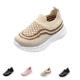 thumbnail image 5 of LTTVQM Toddler Walking Sneakers Mesh Orthopedic Arch Support Non-Slip Breathable Boho Sneakers Casual Outdoor Slip On Sport Running Shoes Khaki 6.5 Toddler, 5 of 5
