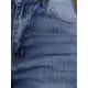 thumbnail image 5 of Pantalones de mezclilla anchos de mujer Inspire Chic, de tiro alto, estilo cargo, casuales, con bolsillos, talla XL, color azul, 5 of 5