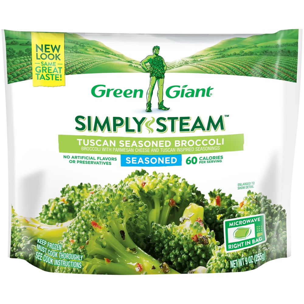 Green Giant® Steamers Tuscan Seasoned Broccoli 9 oz. Bag