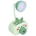 thumbnail image 1 of Lámpara De Mesa LED, Portalápices, Lámpara De Mesa, Blanco Cálido, Plegable, Lindos Niños Para Hacer La Tarea ZAQW Verde, 1 of 8