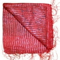 thumbnail image 2 of Red Israeli Tichel Hair Cover Chemo Wrap Headscarf Scarves 100% Cotton Design, 2 of 5