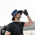 thumbnail image 3 of Baberdicy Fishing Hat Sun Cap Clearance Sales, Summer Outdoor Sun Hat Protection Bucket Boonie Cap Solid Adjustable Fishing Hat, 3 of 8