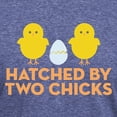 thumbnail image 3 of CafePress - Hatched By Two Chicks Men's Deluxe T Shirt - Mens Tri-blend T-Shirt, 3 of 4