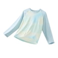thumbnail image 3 of Boys Swim Shirts Size 10, Boys Rash Guard Long Sleeve Swim Shirt UPF 50+ Sun UV Protection Kids Youth SPF Surfing Water Beach Swimwear Top Quick Dry, 3 of 7