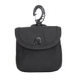 thumbnail image 3 of Llavero bolsa tarjetero bolso de viaje duradero para correr Camping compras Negro sólido, 3 of 8