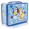 thumbnail image 2 of Fast Forward Bluey Lunch Box for Kids | Bluey Tin Lunchbag for Boys, Girls, Unisex | Tin Lunchbox Storage, Toddler Snack Box, Bookbag Accessory | Ages 3+, 2 of 5