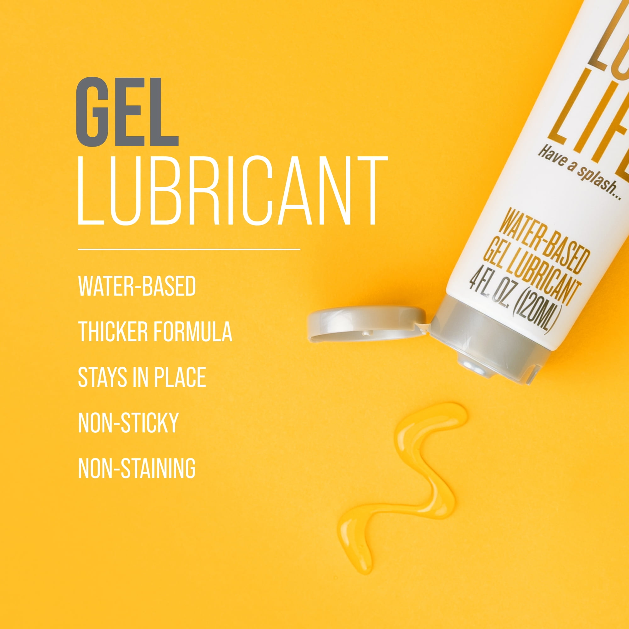 water based lubricant lube life Female * with Tongue Licking * and Vibrating Functions main image 0