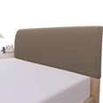 thumbnail image 1 of Funda para cabecero de cama, fácil de llevar, tamaño queen camel, jacquard, 1 of 7