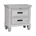thumbnail image 6 of Franco 4-piece Queen Storage Bedroom Set Antique White, 6 of 6