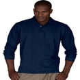 thumbnail image 1 of Edwards Garment Men's Big And Tall Wrinkle Resistant Polo Shirt, Style 1515, 1 of 1