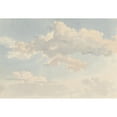thumbnail image 2 of Abraham Teerlink 18x14 Gold Ornate Wood Frame and Double Matted Museum Art Print Titled - Clouds Against Blue Sky (1786 - 1857), 2 of 4