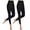 Black, variant on 2 Pairs Footless Tights for Women Ballet Dance Tights 40D Semi Opaque Pantyhose