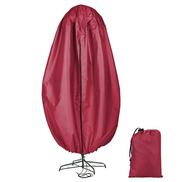 Housse de Protection Imperméable en Tissu Oxford pour Arbre de Noël Sac de Rangement pour Arbre de Noël