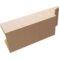 thumbnail image 6 of Ekena Millwork 6"W x 4"H x 16"L Monterey Woodgrain TimberThane Rafter Tail, Primed Tan, 6 of 6