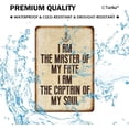 thumbnail image 5 of I Am The Master of My Fate I Am The Captain of My Soul Iron Poster Painting Tin Sign Vintage Wall Decor for Cafe Bar Pub Home Beer Decoration Crafts, 5 of 7