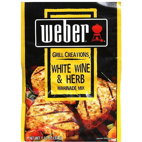 Weber White Wine & Herb Marinade Mix, 1.12 oz (Pack of 12)
