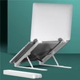 thumbnail image 3 of serony Support Portable pour Ordinateur Portable Réglable Pliable en Aluminium, 3 of 7
