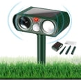 thumbnail image 4 of Repelente ultrasónico solar para animales, repelente de ratones, repelente de pájaros, repelente de perros y repelente de conejos para exteriores, 4 of 5