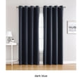thumbnail image 4 of fastboy 2pcs/set Fabric Curtains Add Touch Of Sophistication To Home With High Density Weaving For Shading dark blue 132*160, 4 of 6