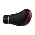 thumbnail image 5 of Rooha Car Manual Leather Gear Shift Knob 5 Speed Shifter Lever Handle Compatible With Most Manual Vehicles Adapter Sizes, 5 of 9