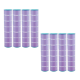 thumbnail image 1 of Hurricane 8 Pack HF7494-04P Purple Platinum Pool Filter Cartridge Replacement, 1 of 6