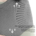 thumbnail image 2 of Lightweight 69g Seamless Invisible Sports Fanny Pack for Running & Cycling - Grey M Size, 3D Breathable Mesh, 360° Round Opening Large Capacity, Silicone Anti-Slip Strips, High Elasticity, 2 of 7
