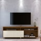 thumbnail image 3 of Mueble Rack 2 Puertas y Nicho TV hasta 65”  Cedro/Blanco, 3 of 6