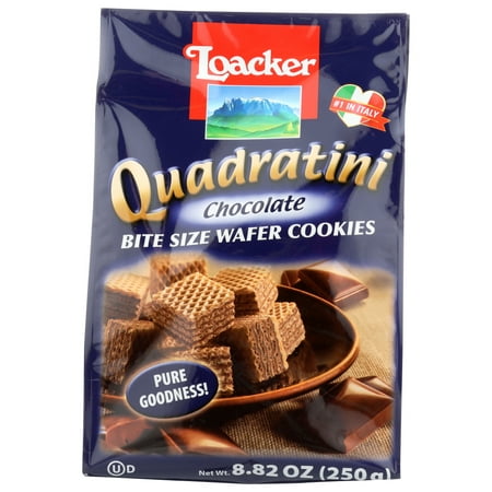 UPC 076580004967 product image for Loacker Quadratini Bite Size Chocolate Wafer Cookies  8.82 Oz | upcitemdb.com