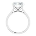 thumbnail image 3 of Essence Moissanite Engagement Ring 3 Carat Round Solitaire Classic, 3 of 5