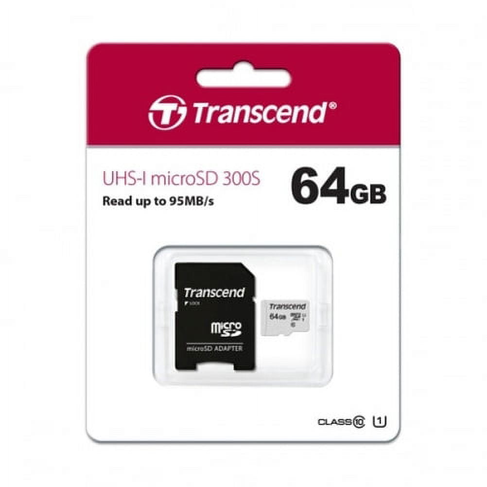 64GB Memory Card for Samsung Galaxy A71 5G - Transcend High Speed MicroSD Class 10 MicroSDXC W2L Compatible With Samsung Galaxy A71 5G Phone