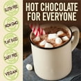 thumbnail image 2 of Castle Kitchen Candy Cane Hot Chocolate (14 oz) - Winter Favorite - Dairy Free, Vegan Hot Cocoa Mix made W Dark Chocolate and Natural Flavors- Just Add Water-Unique Flavor w No Artificial Sweetener, 2 of 4