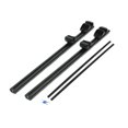 thumbnail image 4 of 47'' Universel en Alliage d'Aluminium Voiture Toit Rack Verrouillage Traverses Rails Anti-Vol Verrouillable Bagages Cargo Cargo Cargo Carrier, 4 of 11